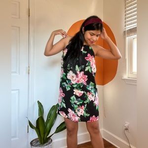 Floral mini dress